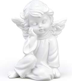Frdhee Engel Deko, Cherub-Statue Weihnachtsdeko