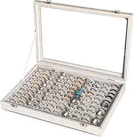 Frebeauty Ring Organizer Tablett - 100 Slots