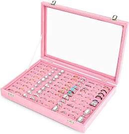 Frebeauty Ring Organizer Tablett - 100 Slots