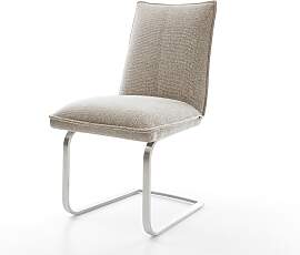 Freischwinger Lelio-Flex Webstoff Soft Beige