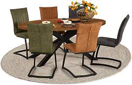 Freischwinger OMG DESIGN "Amara", braun