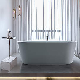 Freistehende Badewanne ILONA aus Acryl 180cm x 80