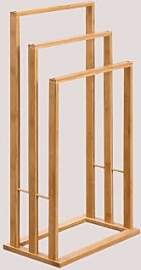 Freistehender Handtuchhalter Aus Bambus Heyki