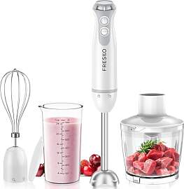 FRESKO 4-in-1 Stabmixer, 1000W Pürierstab