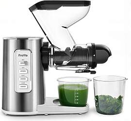 Fretta Slow Juicer Entsafter Gemüse und Obst