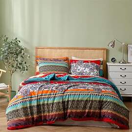 Freyamy Bohemian Bettwäsche 200x200cm 3teilig