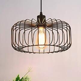 FRIDEKO HOME Hängelampe Schwarz Modern