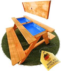 FRIEDO - 2in1 Kindersitzgruppe mit Matschtisch aus 