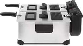 Fritteuse mit zwei Becken H.Koenig