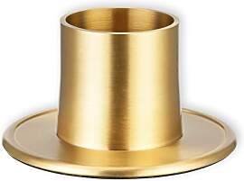 FRITZ COX Kerzenständer Gold aus Messing
