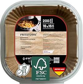 FRITZTOWN Air Fryer Paper | Antihaft Backpapier