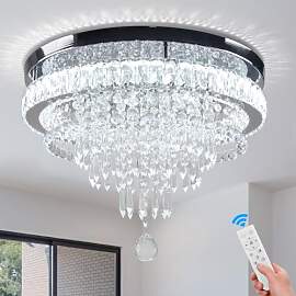 FRIXCHUR Kristall Deckenleuchte Crystal