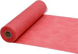 FRKOKRFA Vlies Tischläufer Rot, 25m x 30cm
