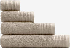 Frottee-baumwollhandtuch Mit Claritone-bordüre