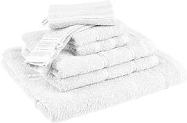 Frottierset Melanie Weiß, 7-teilig