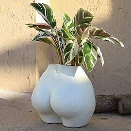 FROZZUR Körper-Pflanzgefäß Butt Vase, weibliche 