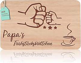 Frühstücksbrettchen papa geschenke |