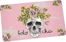 Frühstücksbrettchen Skull bohochic | Brotbrett | 
