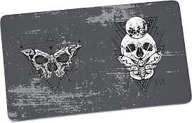 Frühstücksbrettchen Skull Mystic, Grau