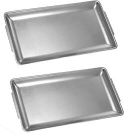 FülleMore 2 Stück Serviertabletts Grillplatte