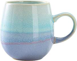 FülleMore 480ml große Kaffeetasse Porzellan
