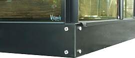Fundamentrahmen VITAVIA "6200", schwarz, 