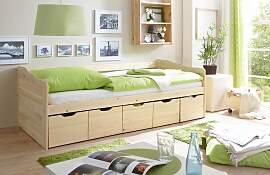Funktionsbett TICAA "Maria", beige