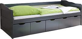 Funktionsbett TICAA "Maria", grau