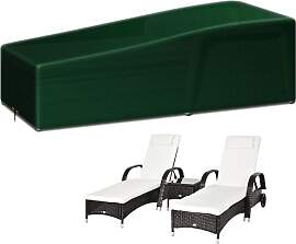 Funshot Gartenliege Abdeckung, 220x80x35/55cm,