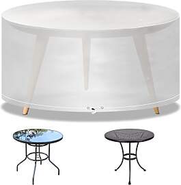 Funshot Gartentisch Abdeckung wasserdichte Rund,