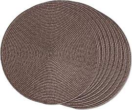 FunWheat Runde geflochtene Tischsets für