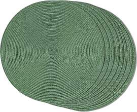 FunWheat Runde geflochtene Tischsets für