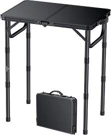 FUNYKICH Campingtisch Klapptisch 58x40cm,