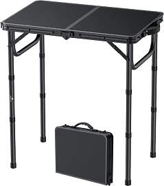 FUNYKICH Campingtisch Klapptisch 58x40cm,