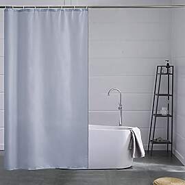 Furlinic Duschvorhang 120x180 Textil Badvorhang