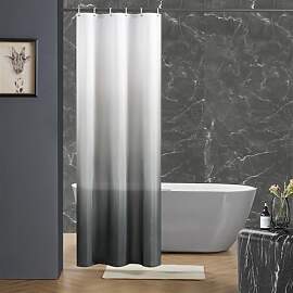 Furlinic Schmal Duschvorhang Badvorhang Textil aus 
