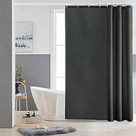 Furlinic Schmaler Duschvorhang für Dusche und
