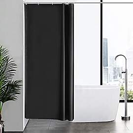 Furlinic Schmaler Duschvorhang für Eck Dusche und 