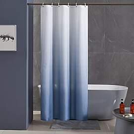 Furlinic Schmaler Duschvorhang für Eck Dusche und 