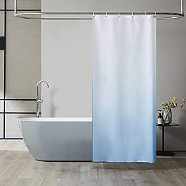 Furlinic Schmaler Duschvorhang für Eck Dusche und 
