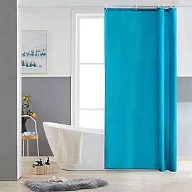 Furlinic Schmaler Duschvorhang für Eck Dusche und 