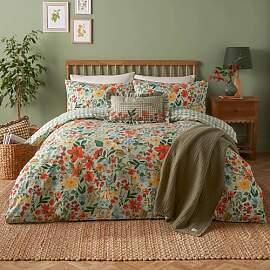 furn. Meadow Haze Bettbezug Set – Wildflower