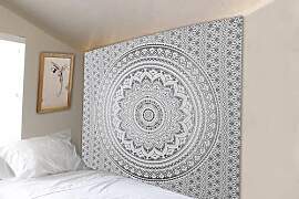 FURNISHFUL FINESSE Mandala Wandteppich Grau