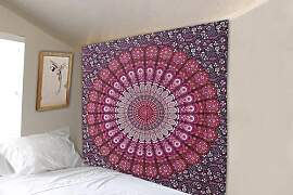 FURNISHFUL FINESSE Mandala Wandteppich Lila Rosa