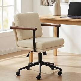 FurniSoar Homeoffice Stuhl, Gepolsterter