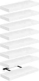 FURNITABLE 8×Wandregal Wandboard Bücherregal