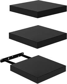FURNITABLE Schweberegal 3er Set Kompakt 20x20cm