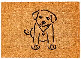 Fußmatte ANDIAMO "Kokos", dog, B:40cm