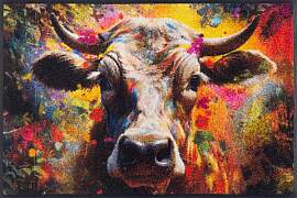 Fußmatte "Cowy McCow", bunt, B:50cm