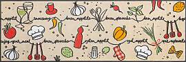 Fußmatte "Flavour Trail", bunt, B:60cm